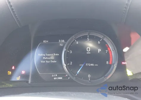 2020 Lexus Es 350 F Sport из США, поврежденный, VIN 58AGZ1B13LU057987